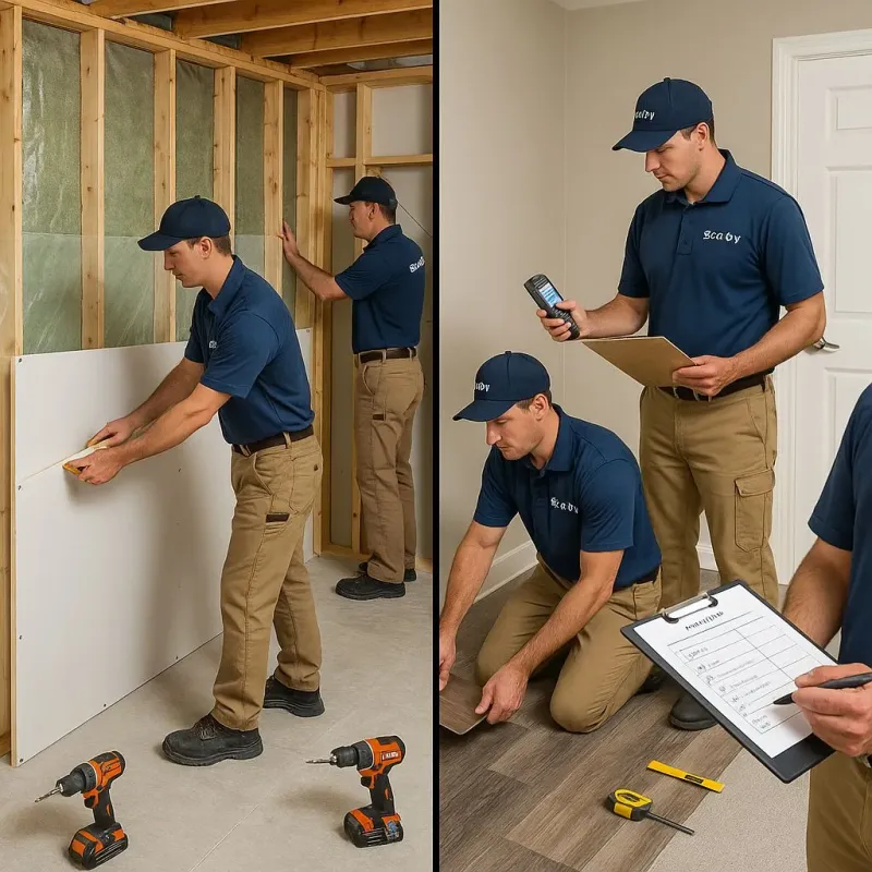 Repairs and Reconstruction process in Russellville, AR