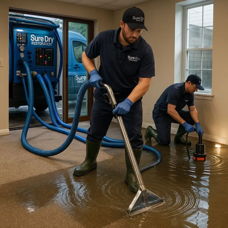 Water Extraction and Removal process in Russellville, AR